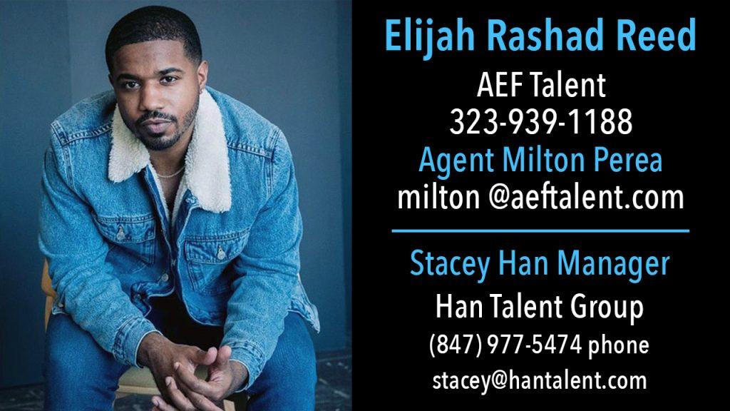 Elijah R. Reed contact card